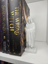 Image 2 of The Eternal Watcher Bookend Set – Gothic Hooded Guardian Statue