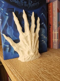 Image 2 of Dark Wizard Hands Book ends – Spooky Gothic Book Holder