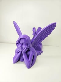 Image 3 of Fairy Tale Keeper Book Display – Winged Book Holder, Fits Books- Tablets Up to 1.75” Thick
