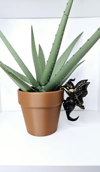 Image 3 of Dragon Plant Buddy Pot Hanger – Sparkly 3D Printed Dragon Decor for Indoor or Outdoor Plants