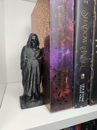 Image 4 of The Eternal Watcher Bookend Set – Gothic Hooded Guardian Statue