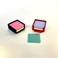Image 5 of Post-It Note Holder with Stencil | Sticky Note Organizer & Checklist Stencil 