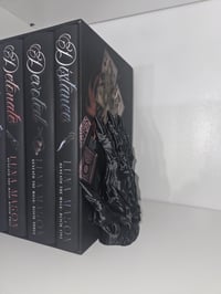 Image 4 of Dark Wizard Hands Book ends – Spooky Gothic Book Holder