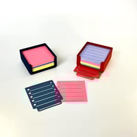 Image 6 of Post-It Note Holder with Stencil | Sticky Note Organizer & Checklist Stencil 