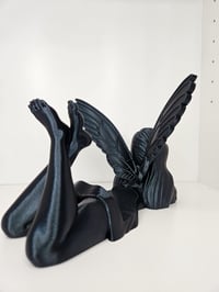 Image 6 of Fairy Tale Keeper Book Display – Winged Book Holder, Fits Books- Tablets Up to 1.75” Thick