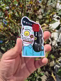 Image 4 of Pachuca Calavera Vinyl Sticker