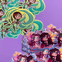 FF7 GIRLIES - STICKERS