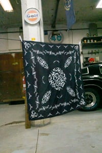 Image 4 of Brain Scarf Black