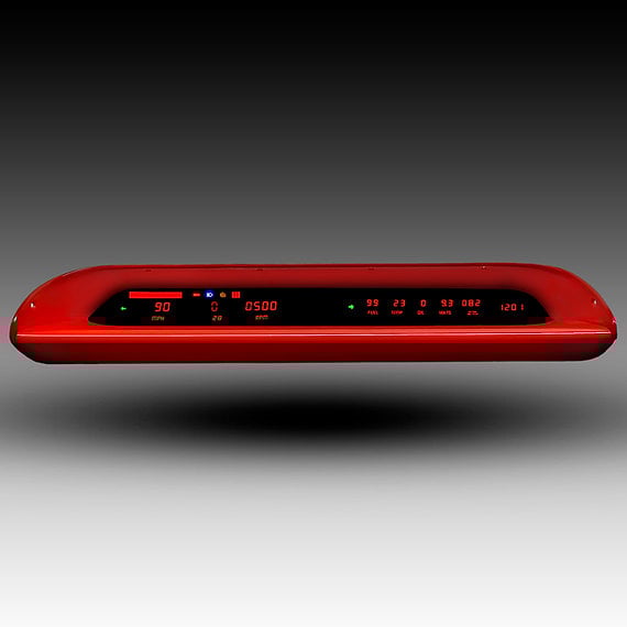 Image of 1963-1964 RED Chevy Impala Digital Dash Kit 