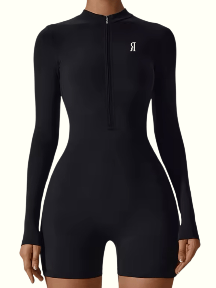 Image of BLACK BODYSUIT (SHORT)