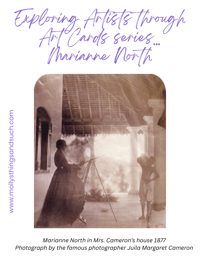 Image 1 of Exploring Artists Through Art Cards Series.... Marianne North