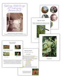 Image 2 of Exploring Artists Through Art Cards Series.... Marianne North