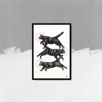Image 1 of "Gremlins" 13"x19" Fine Art Print