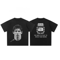 Image 1 of Messi "Fight to reach your dream" Tee