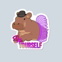 Image 1 of Dash Be Yourself Vinyl Sticker
