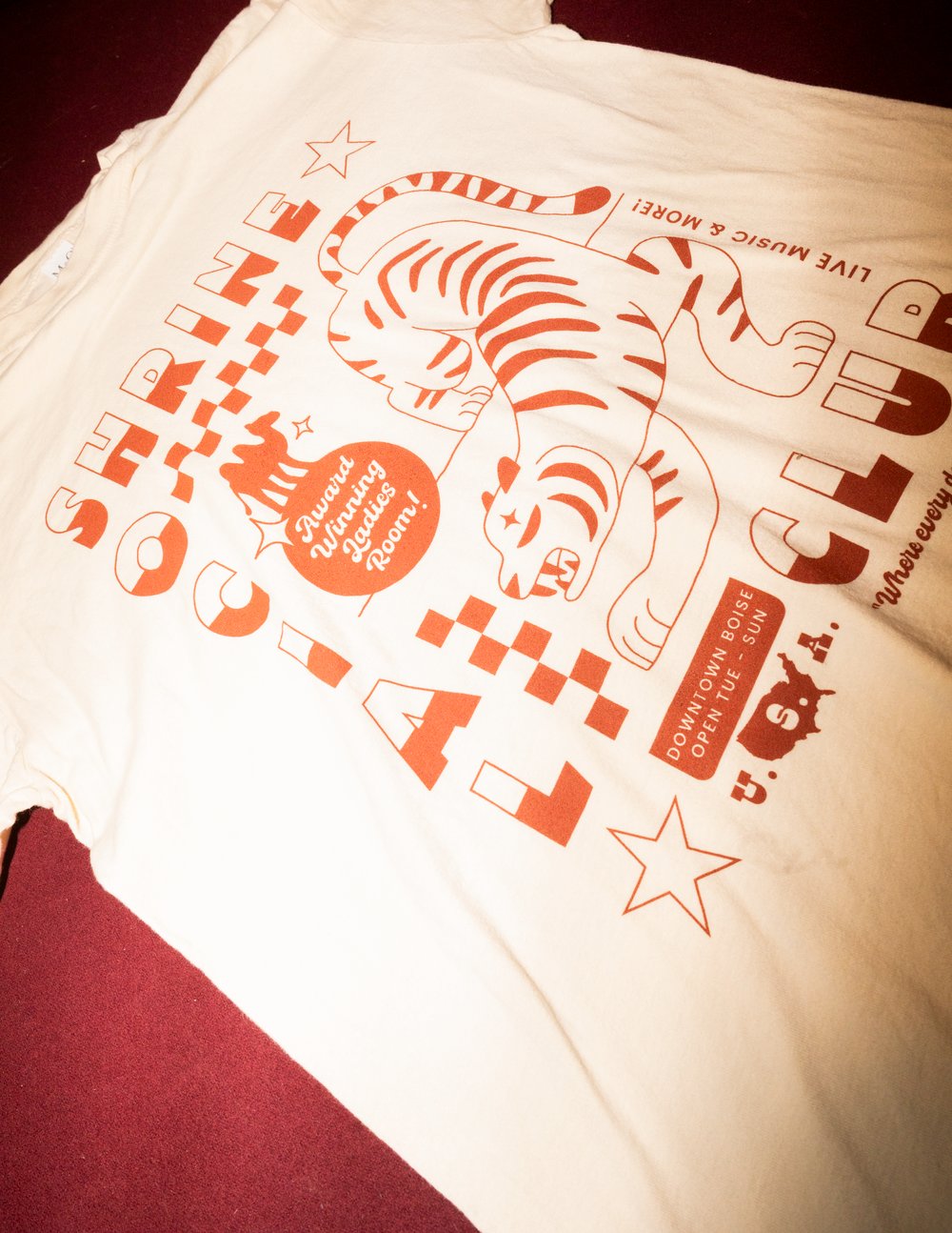 Image of Shrine Social Club Tiger Tee