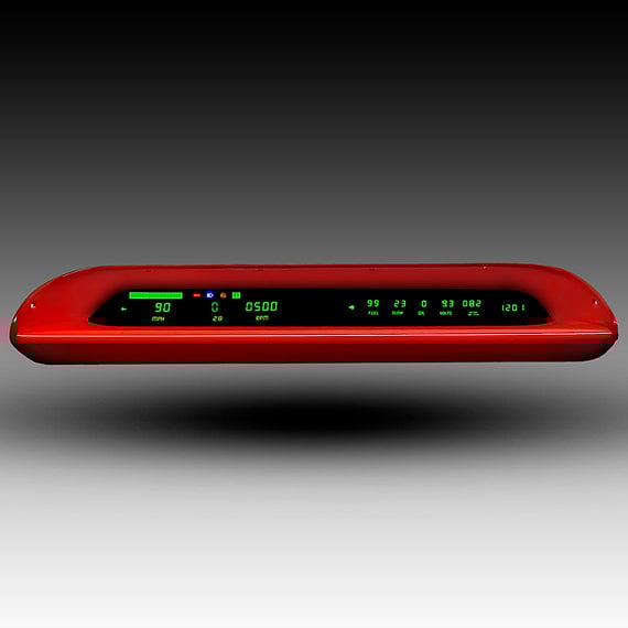 Image of 1963-1964 GREEN Chevy Impala Digital Dash Kit
