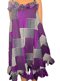 Image 3 of African short  summer Dress.