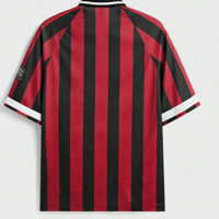 Image 2 of AC Milan Inspired Vintage Tee