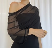 Image 4 of Poncho | Black