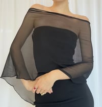Image 3 of Poncho | Black