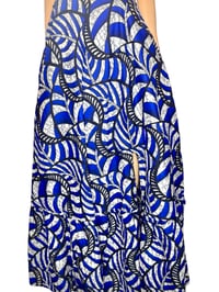 Image 2 of Ankara print long Dress.