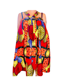 Image 2 of African print Short Dress.