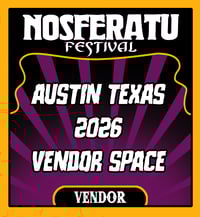 Nosferatu Festival 2026 Vendor Spot