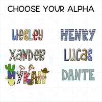 Image 2 of Boys Personalized Puzzles