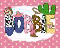 Image 3 of Girls Personalized Puzzles