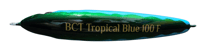 Image 2 of 100g Green Back, Blue, Yellow Stripe Floating Stick Bait