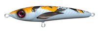 Image 1 of 100g White, Orange. Black Camo Floating Stick Bait
