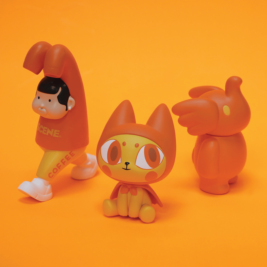 Image of SCENE x UNBOX  'ORANGE' EDITION LIMITED BOX SET