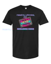 Fishnets, Lipsticks, & Rocklahoma Chicks T-Shirt 2025