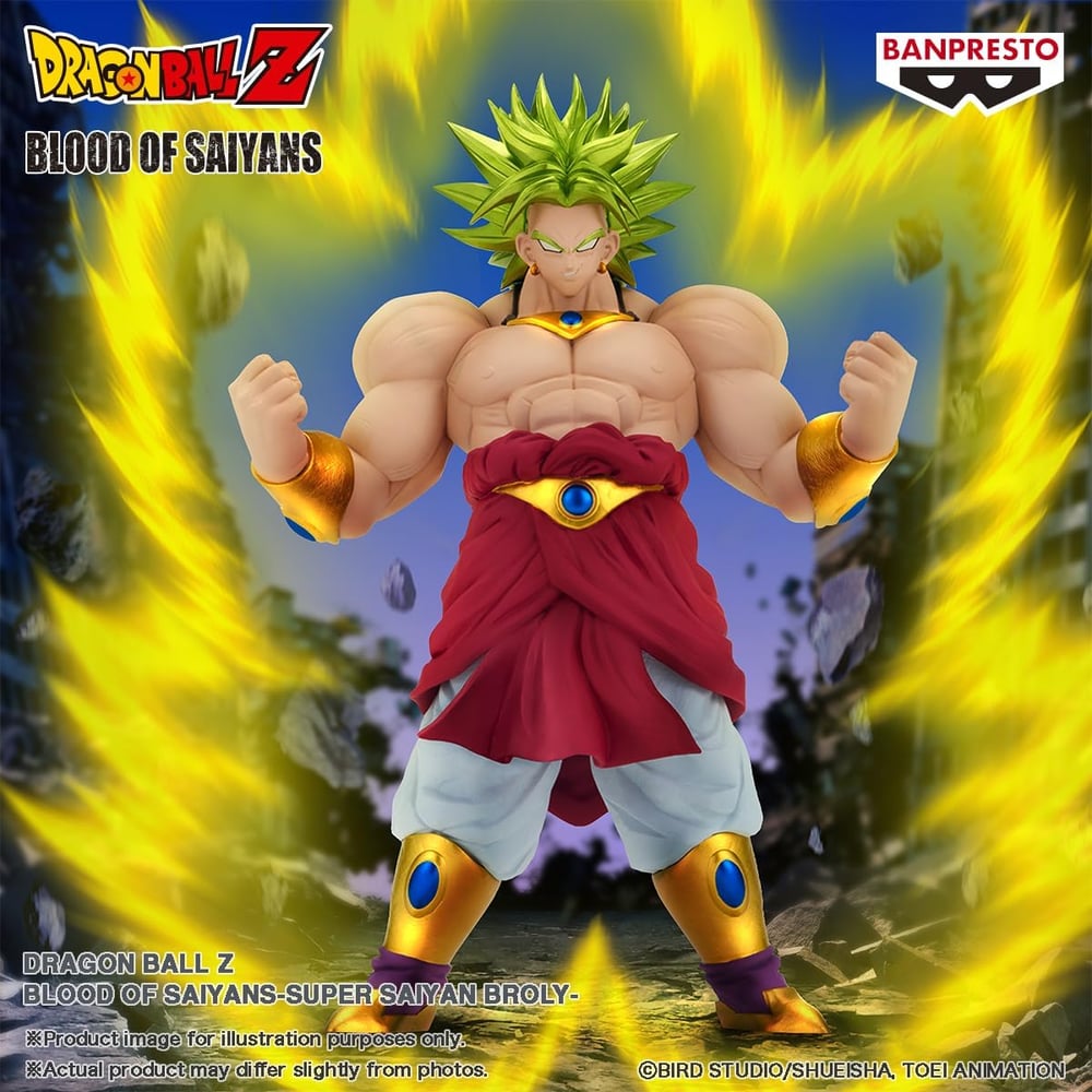 Image of Dragon Ball Z Blood of Saiyans Super Saiyan Broly Figure