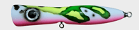 Image 1 of 80g Small Cup White, Green, Yellow Black Camo Pink Belly Popper