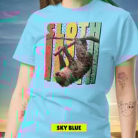 Image 12 of Sloth Hanging Around Unisex T-shirt
