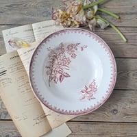 Image 1 of Wonderful Floral Deep Salad/Soup Plate