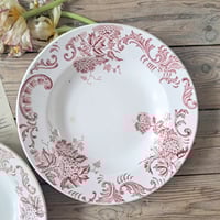 Image 6 of Beautiful Pink Soup/Salad Plates