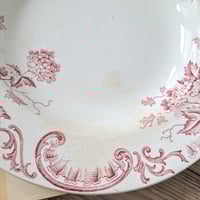 Image 3 of Beautiful Pink Soup/Salad Plates