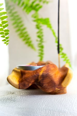 Image of Soporte vela + incienso