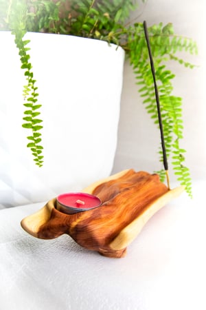 Image of Soporte vela + incienso