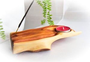 Image of Soporte vela + incienso