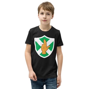 Image of Crest Youth Boys Black T-Shirt