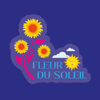 Sticker Fleur du Soleil