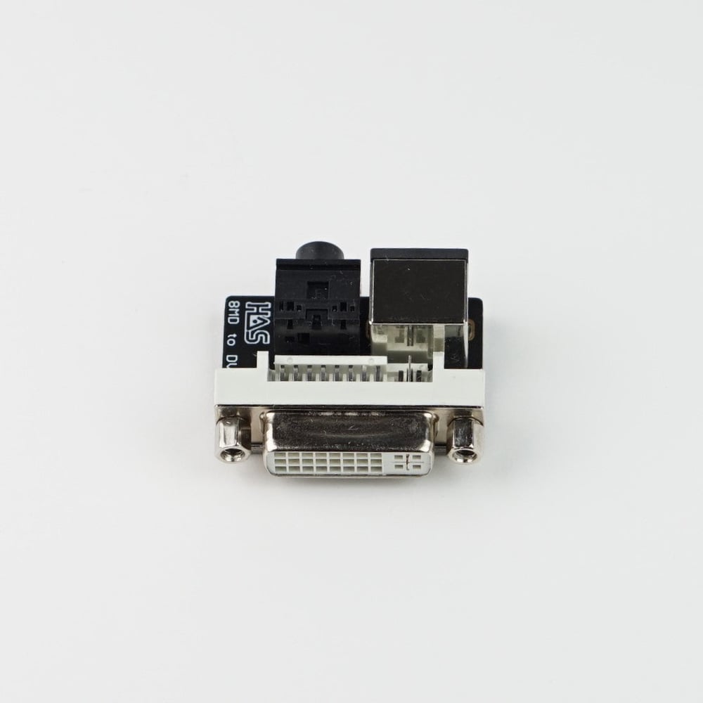 Image of HAS 8 pin mini DIN to DVI-I Adapter