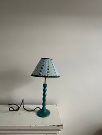 Image 5 of "The Alexander" - Hand Painted Patterned Lampshade for a Table Lamp