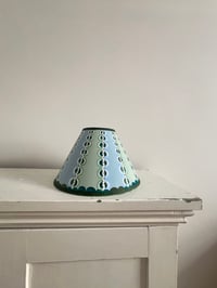 Image 1 of "The Alexander" - Hand Painted Patterned Lampshade for a Table Lamp