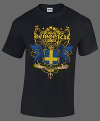 Image 1 of SWEDISH DEATH METAL DARKNESS T-SHIRT