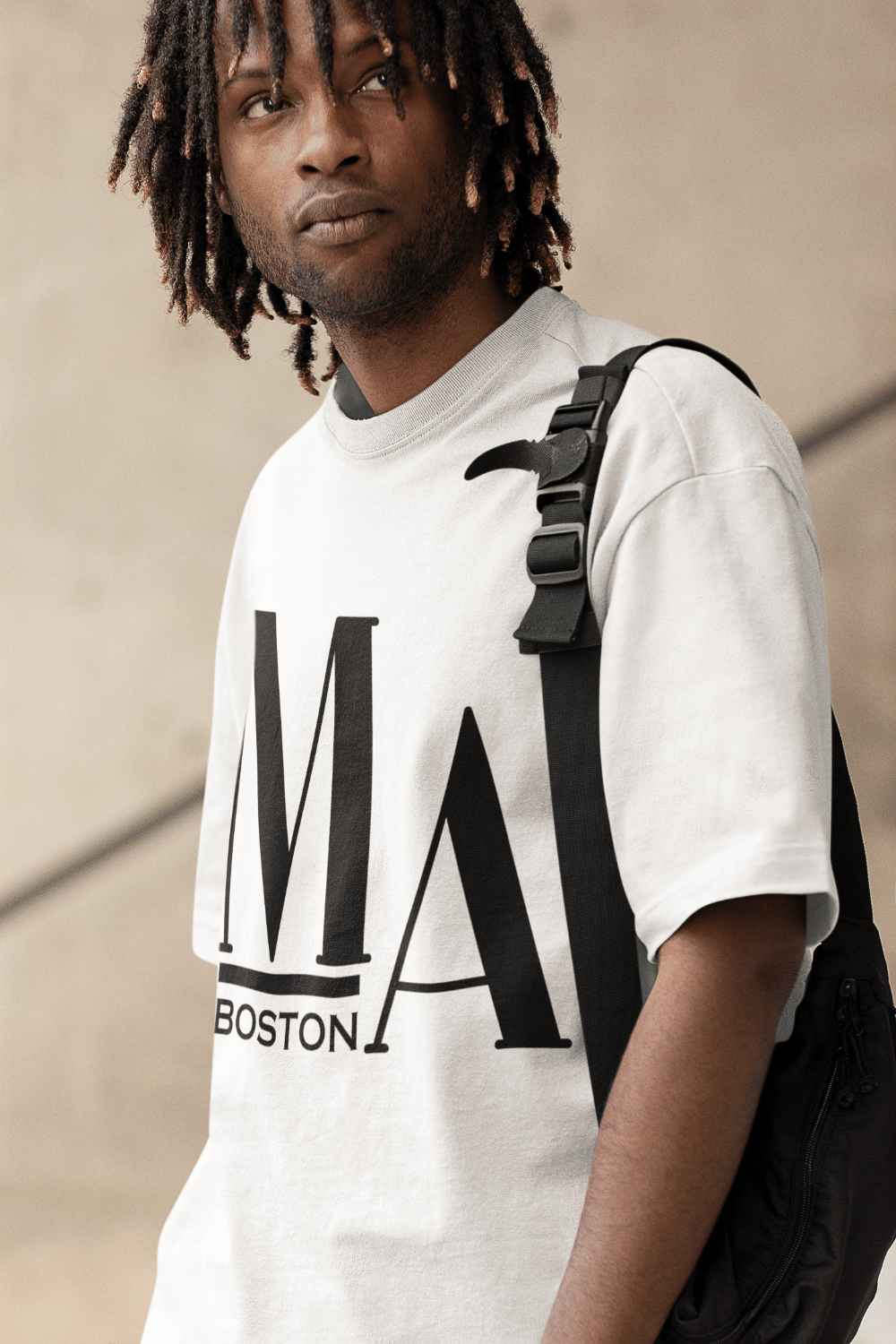 Image of Boston, Unisex Cotton Tee